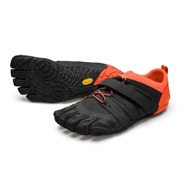 Panske Botasky Vibram Slovensko - FiveFingers V-Train 2.0 Čierne / Oranžové | 0295OERWK